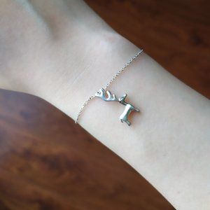 925 Silver Elk Bracelets